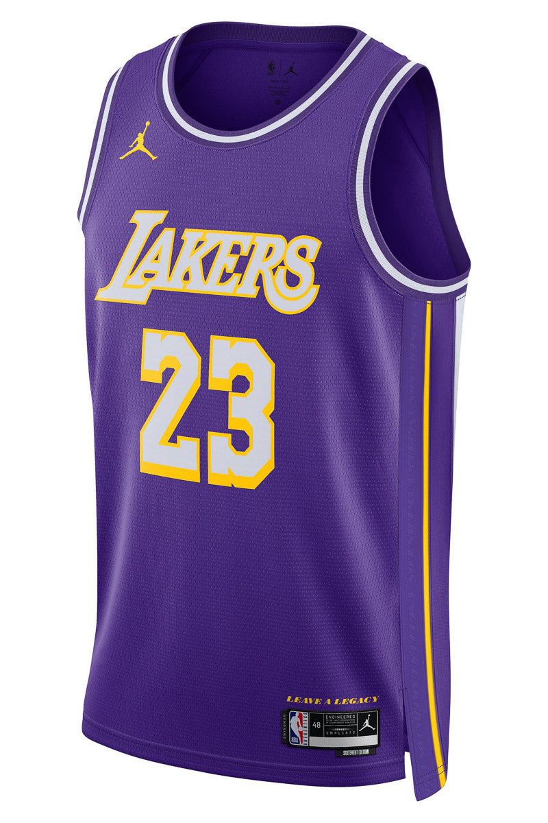 LeBron James LA Lakers Statement Jersey - Mens