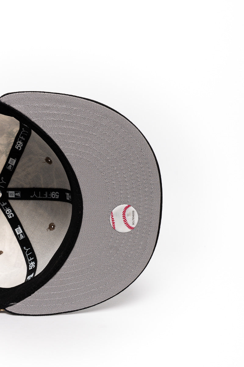 LA Dodgers Real Tree Camo 59Fifty Fitted Cap - Mens