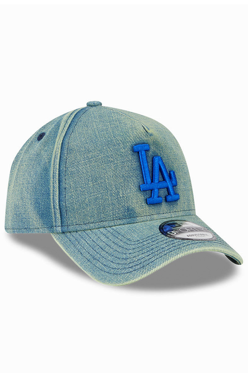 9Forty Acid Denim LA Dodgers Cap - Mens