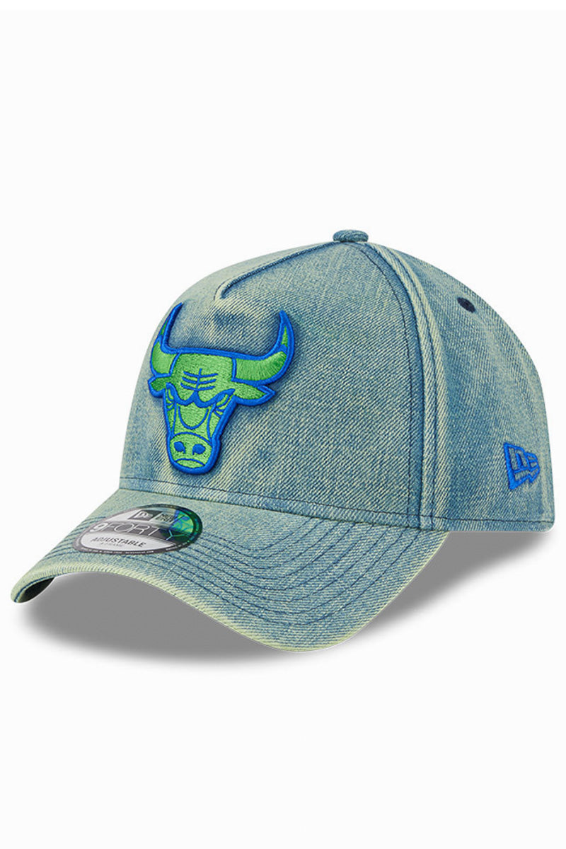 9Forty Acid Denim Chicago Bulls Cap - Mens