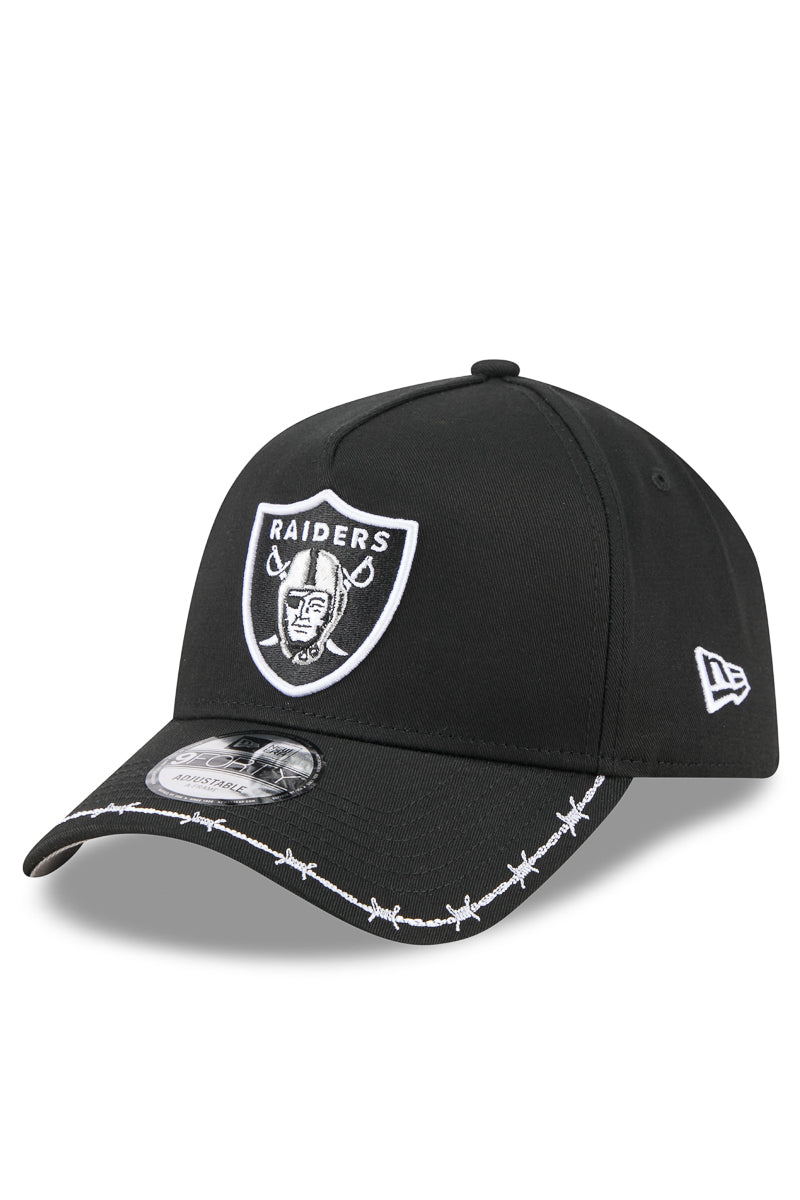 940 A-Frame Barbed Visor LV Raiders Cap - Mens