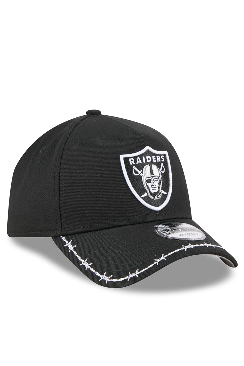 940 A-Frame Barbed Visor LV Raiders Cap - Mens