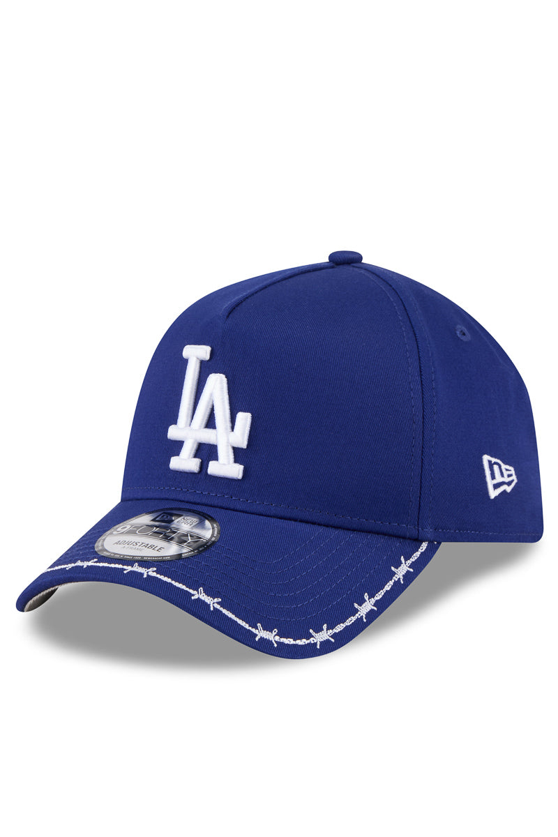 940 A-Frame Barbed Visor LA Dodgers Cap - Mens