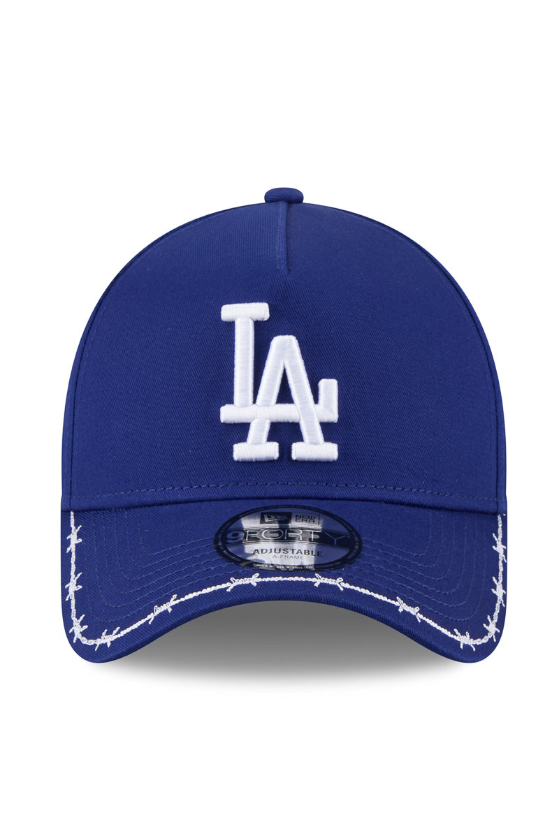940 A-Frame Barbed Visor LA Dodgers Cap - Mens