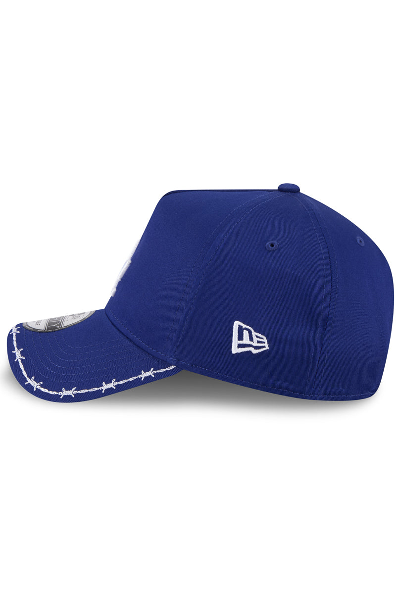 940 A-Frame Barbed Visor LA Dodgers Cap - Mens