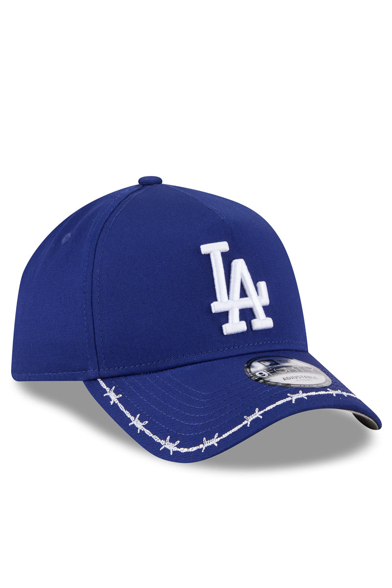 940 A-Frame Barbed Visor LA Dodgers Cap - Mens
