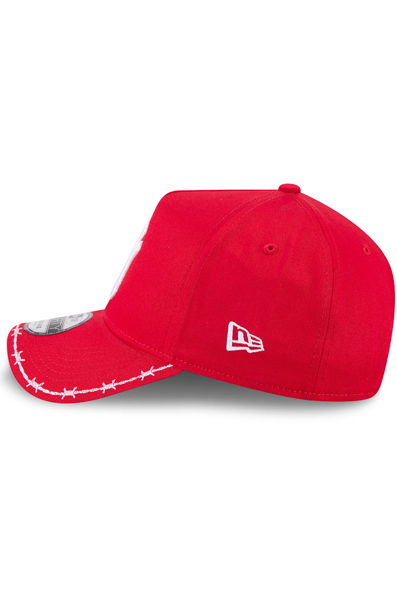 940 A-Frame Barbed Visor NY Yankees Cap - Mens