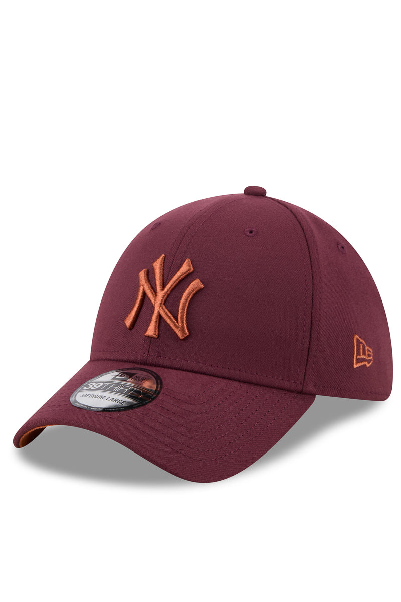 39Thirty NY Yankees Frosted Rust Fitted Cap - Mens