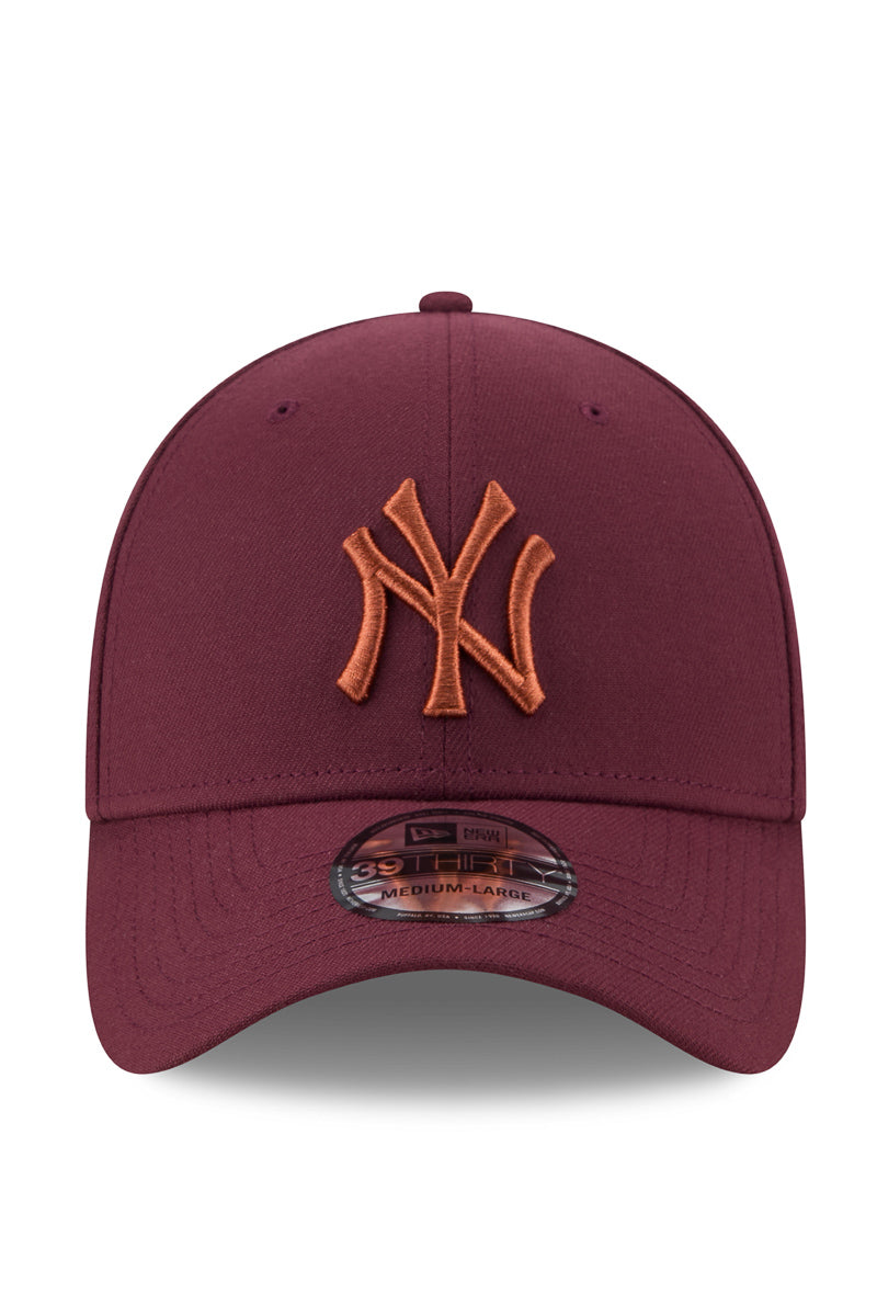 39Thirty NY Yankees Frosted Rust Fitted Cap - Mens