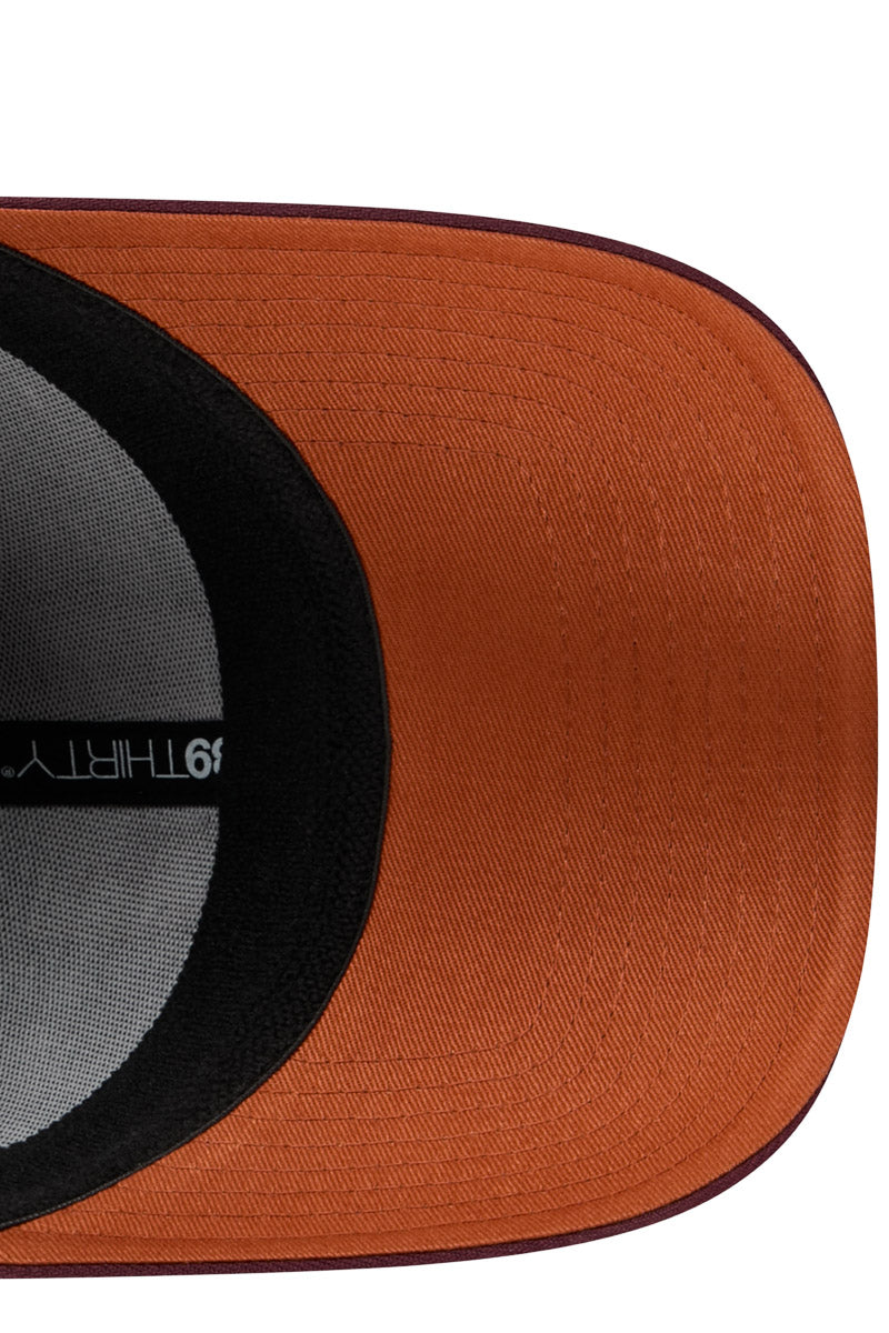39Thirty LV Raiders Frosted Rust Fitted Cap - Mens
