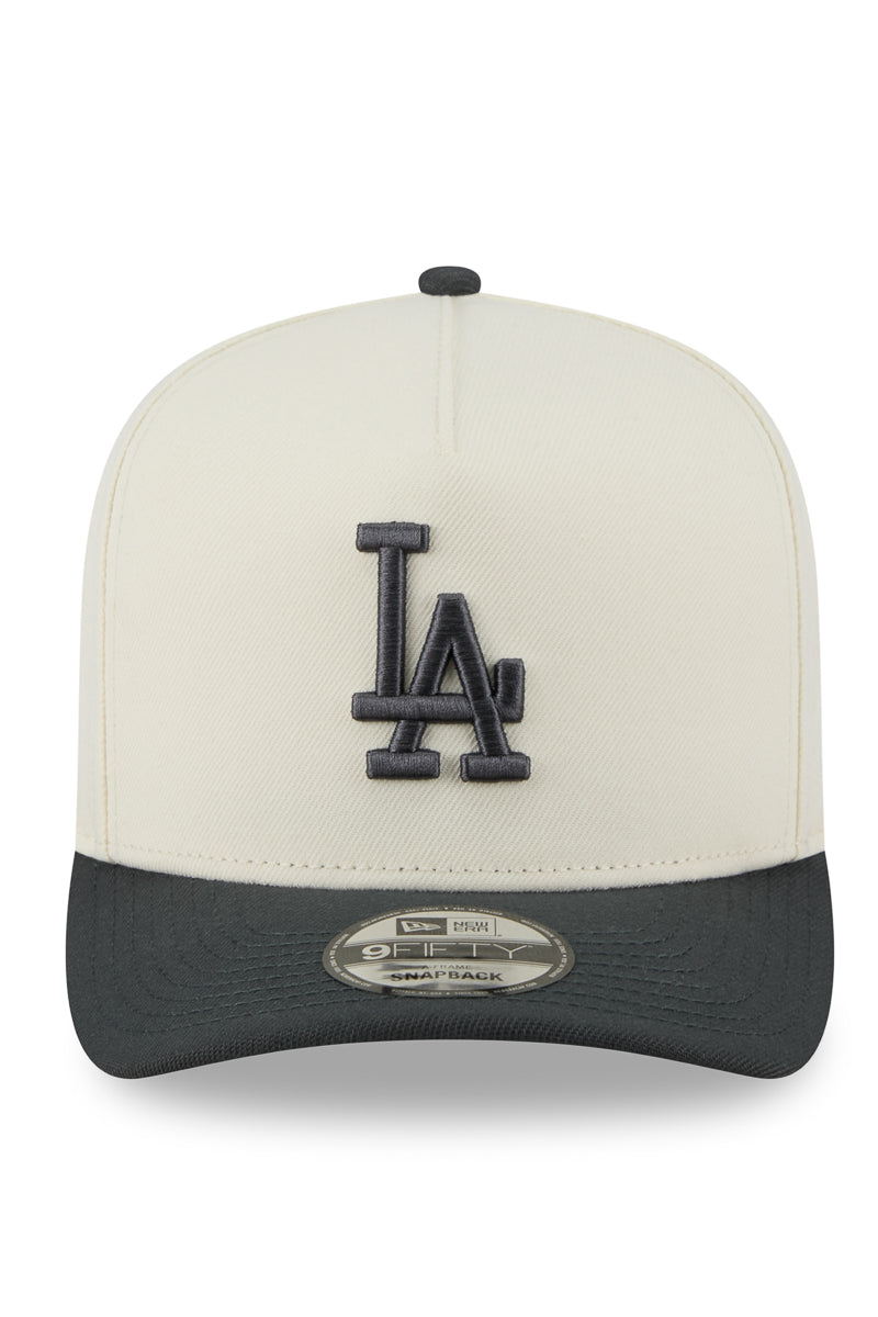 950 A-Frame Chrome Steel LA Dodgers Cap - Mens