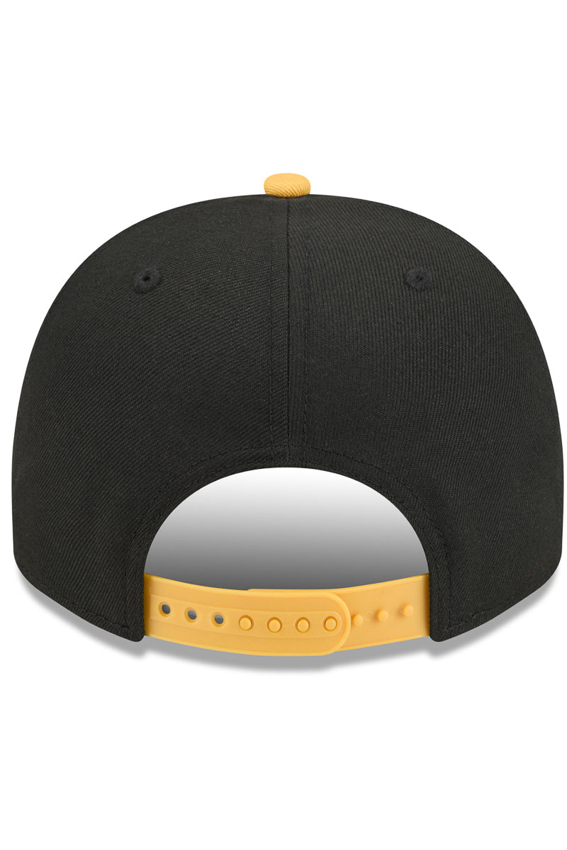 950 A-Frame Black Mustard LA Rams Cap - Mens