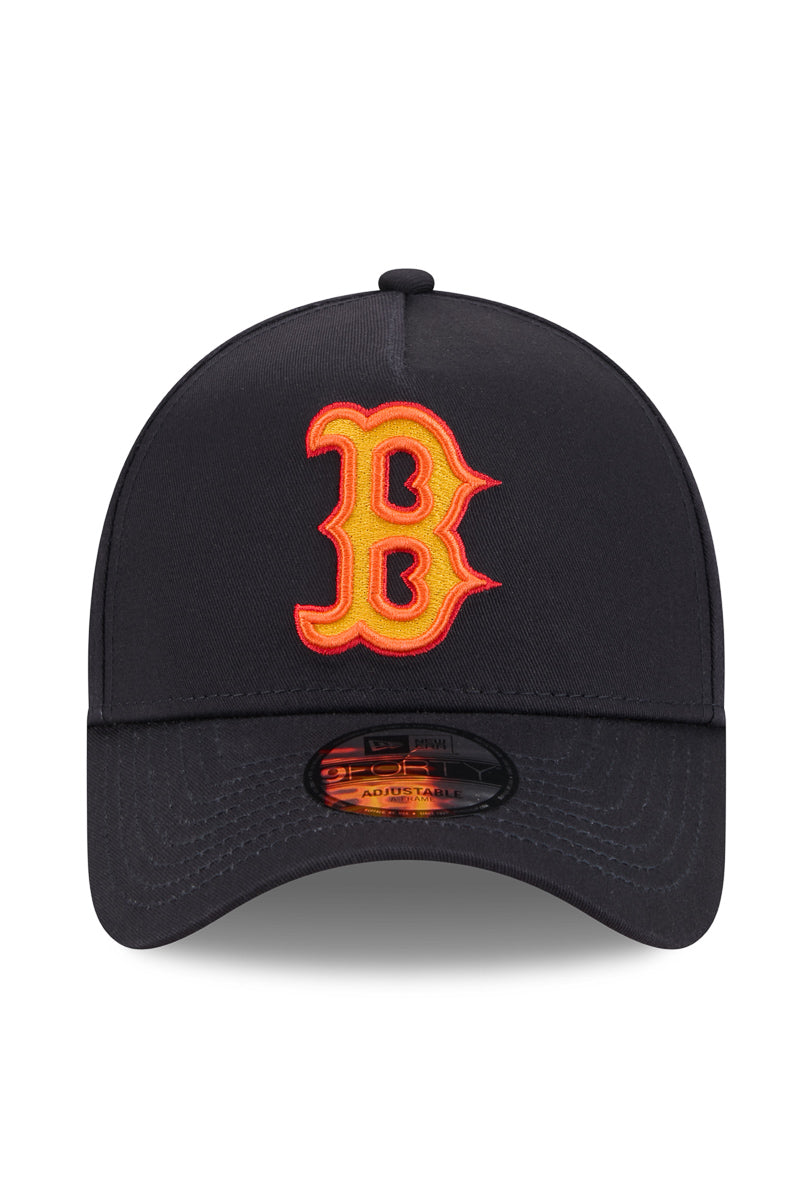 940 A-Frame Midnight Campfire Boston Red Sox Cap - Mens