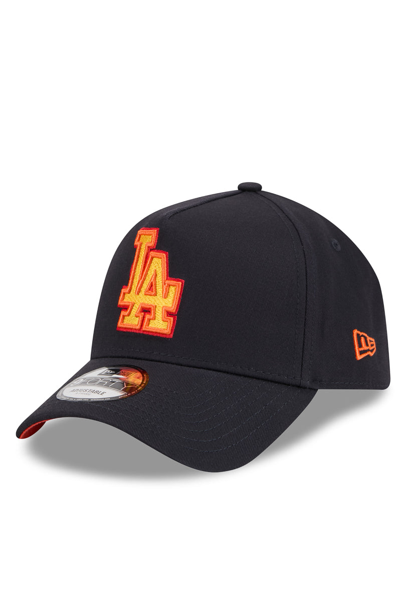 940 A-Frame Midnight Campfire LA Dodgers Cap - Mens