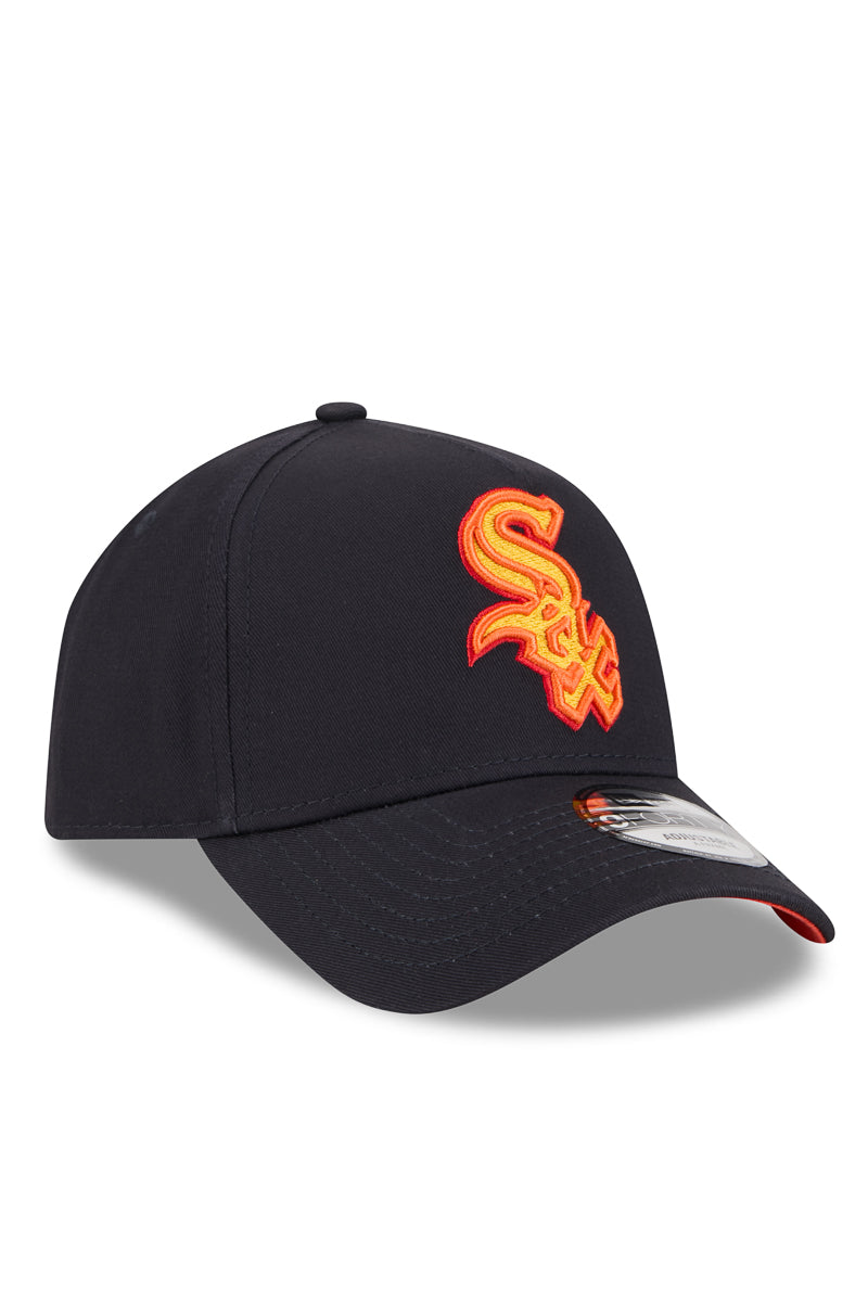 940 A-Frame Midnight Campfire Chicago White Sox Cap - Mens