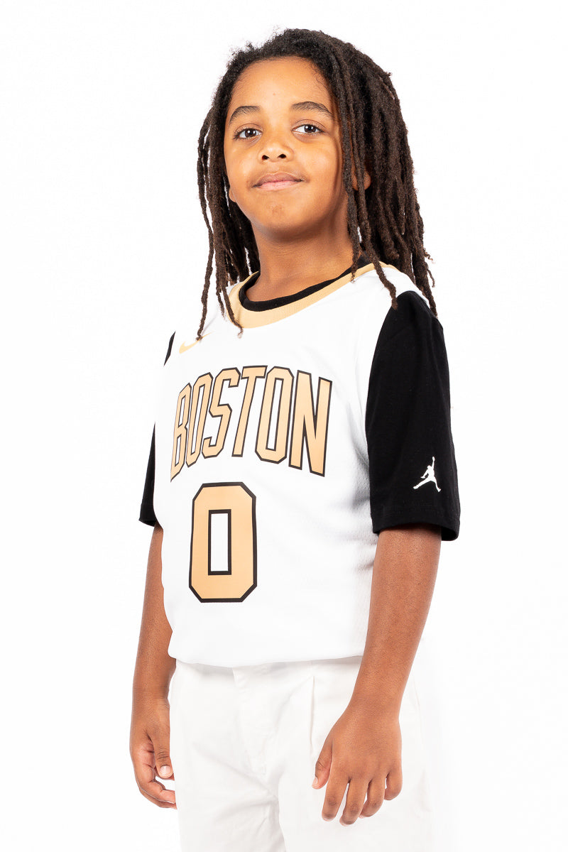 Boston Celtics Tatum City Edition Youth Swingman Jersey