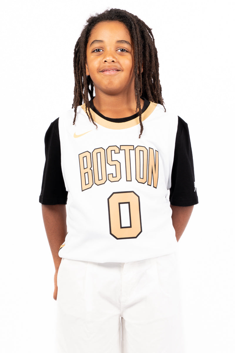 Boston Celtics Tatum City Edition Youth Swingman Jersey