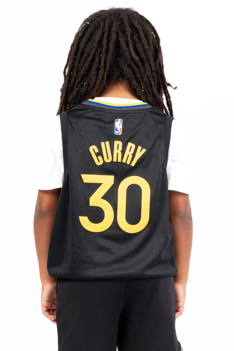 Golden State Warriors Curry Youth Statement Swingman Jersey