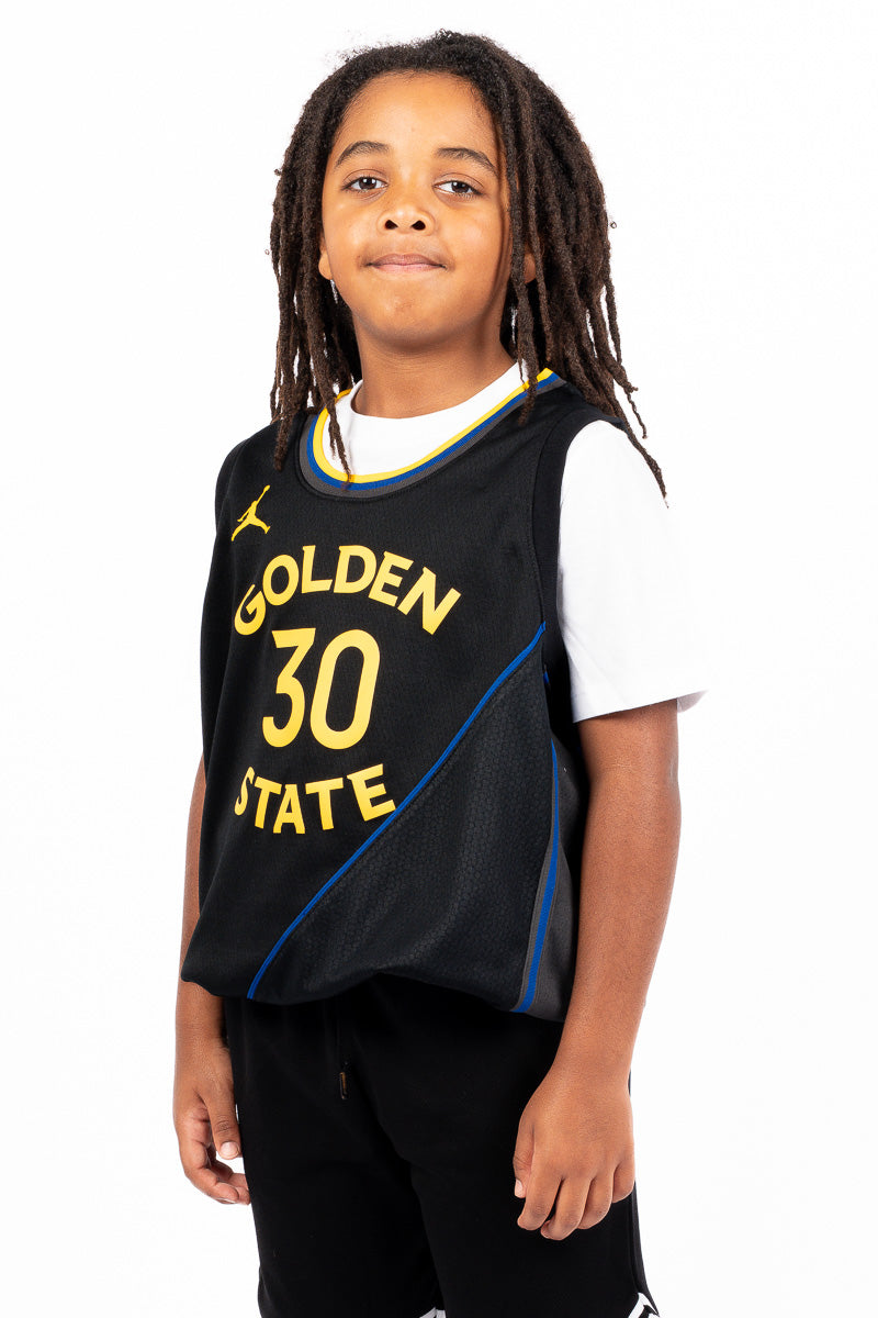 Golden State Warriors Curry Youth Statement Swingman Jersey
