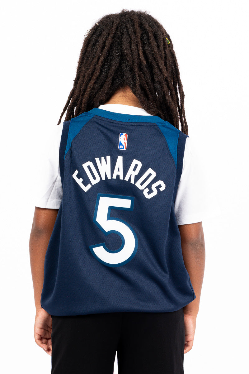 Minnesota Timberwolves Edwards City Edition Youth Swingman Jersey