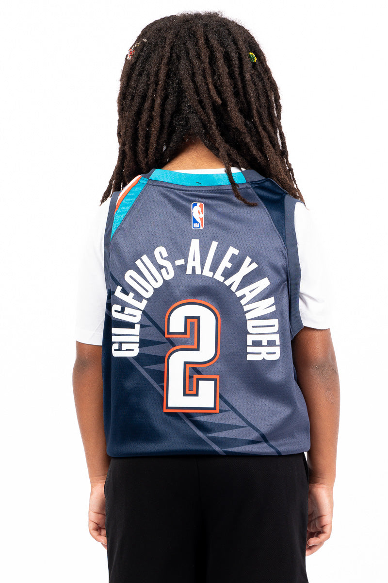 oklahoma city thunder youth jersey