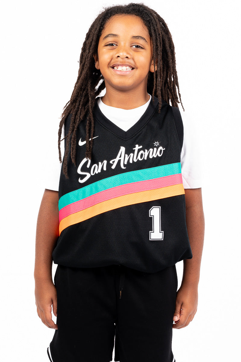 San Antonio Spurs Wembanyama City Edition Youth Swingman Jersey