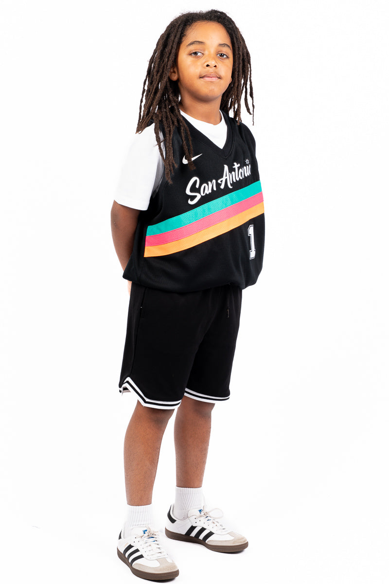 San Antonio Spurs Wembanyama City Edition Youth Swingman Jersey