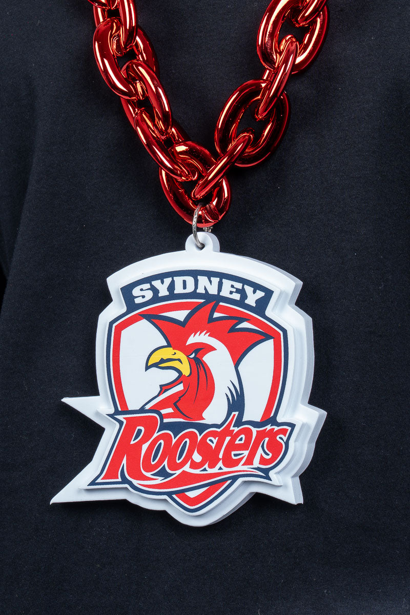 Sydney Roosters NRL Foam Red Chain - Mens