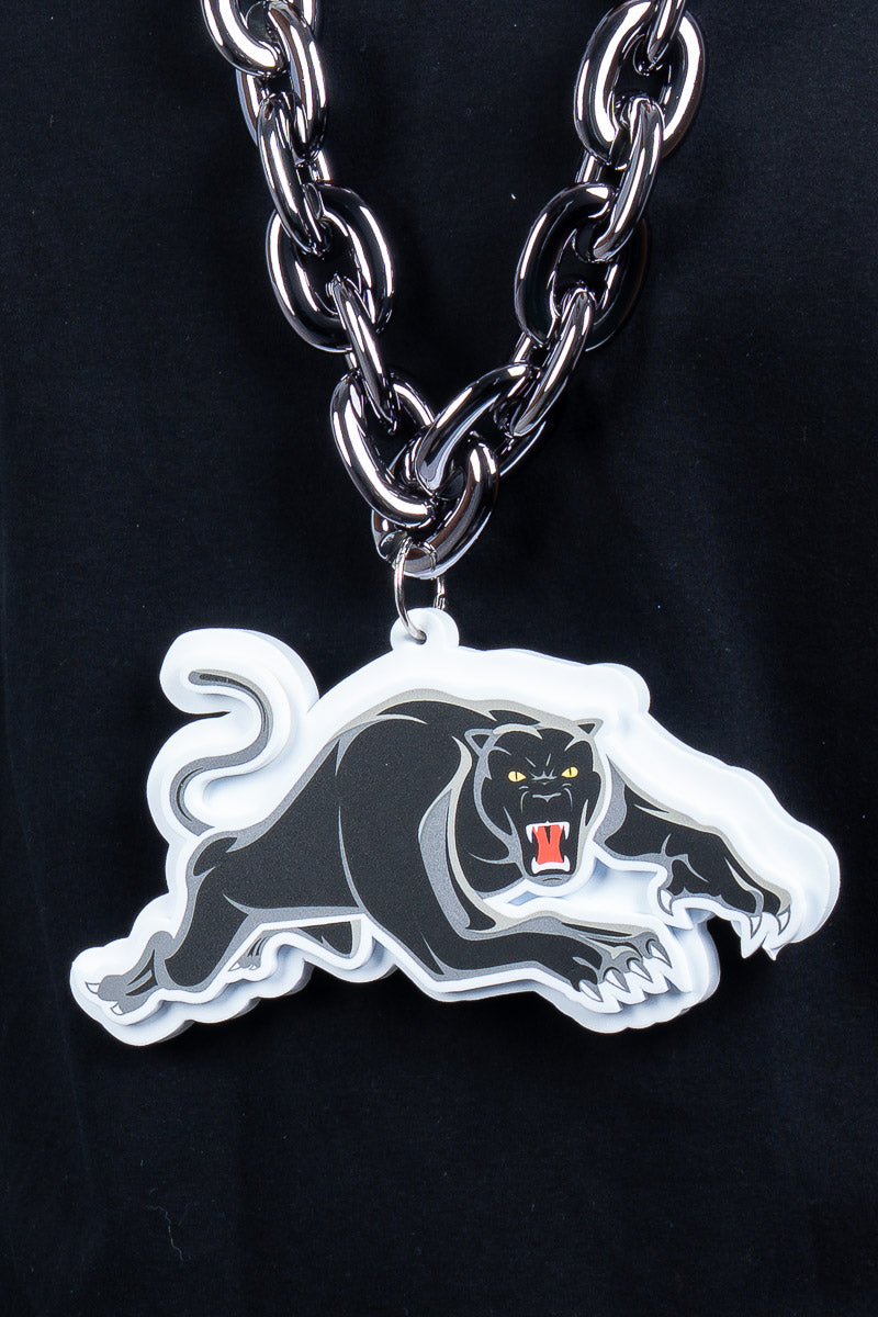 Penrith Panthers NRL Foam Black Chain - Mens