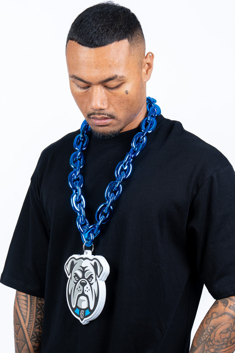 Canterbury-Bankstown Bulldogs NRL Foam Blue Chain - Mens