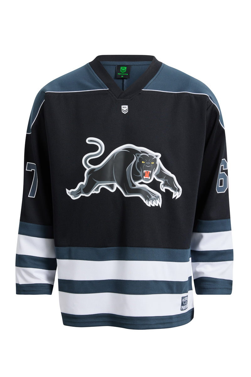 Penrith Panthers Long Sleeve Hockey Jersey - Mens