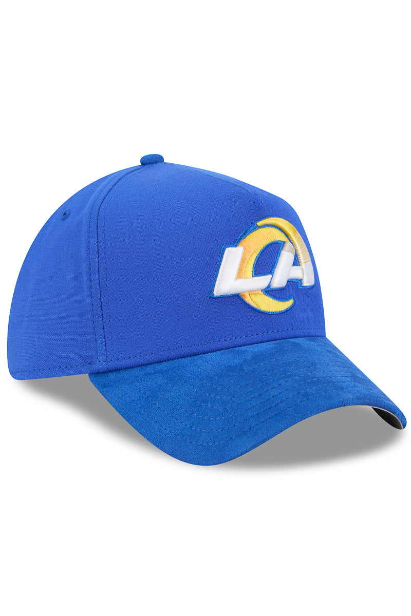 LA Rams Suede 39Thirty A-Frame Fitted Cap - Mens
