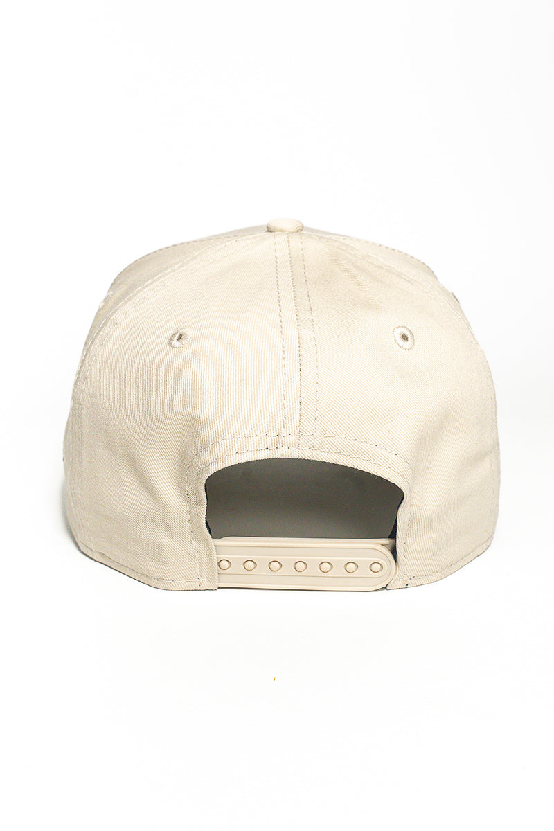 NY Yankees 940 A-Frame Stone Black Cap - Mens