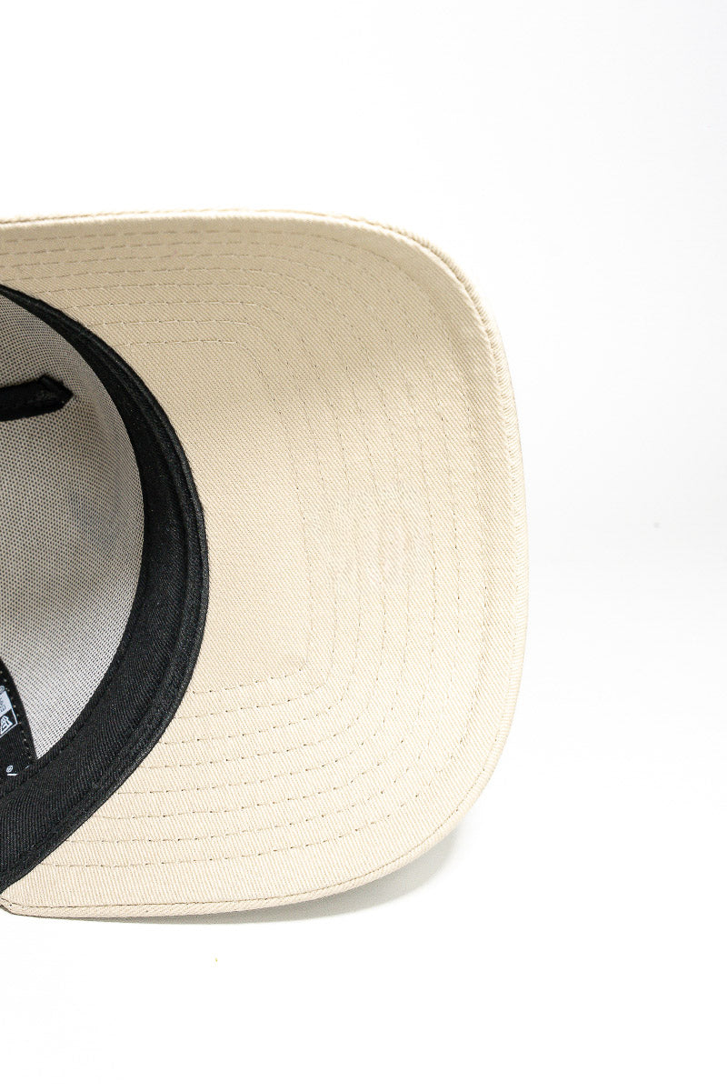 NY Yankees 940 A-Frame Stone Black Cap - Mens