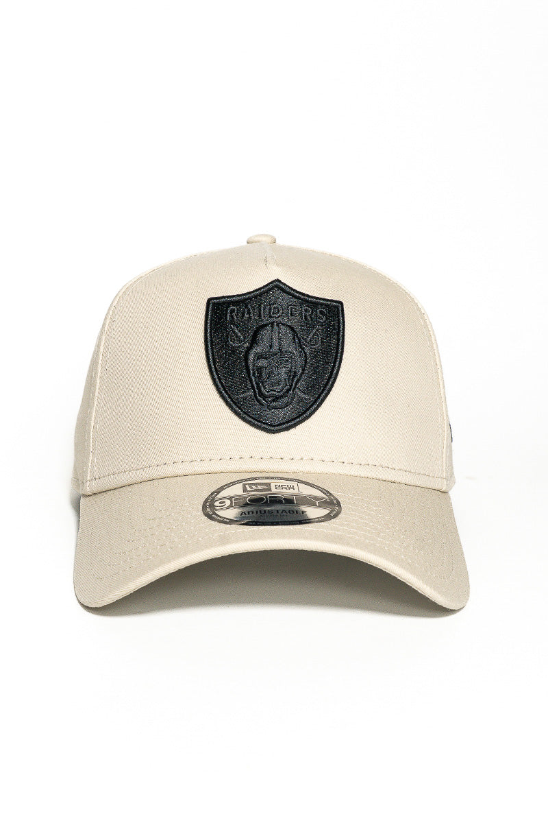 LV Raiders 940 A-Frame Stone Black Cap - Mens