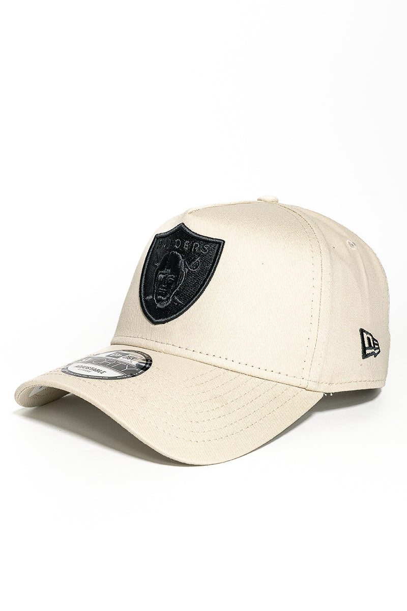 LV Raiders 940 A-Frame Stone Black Cap - Mens