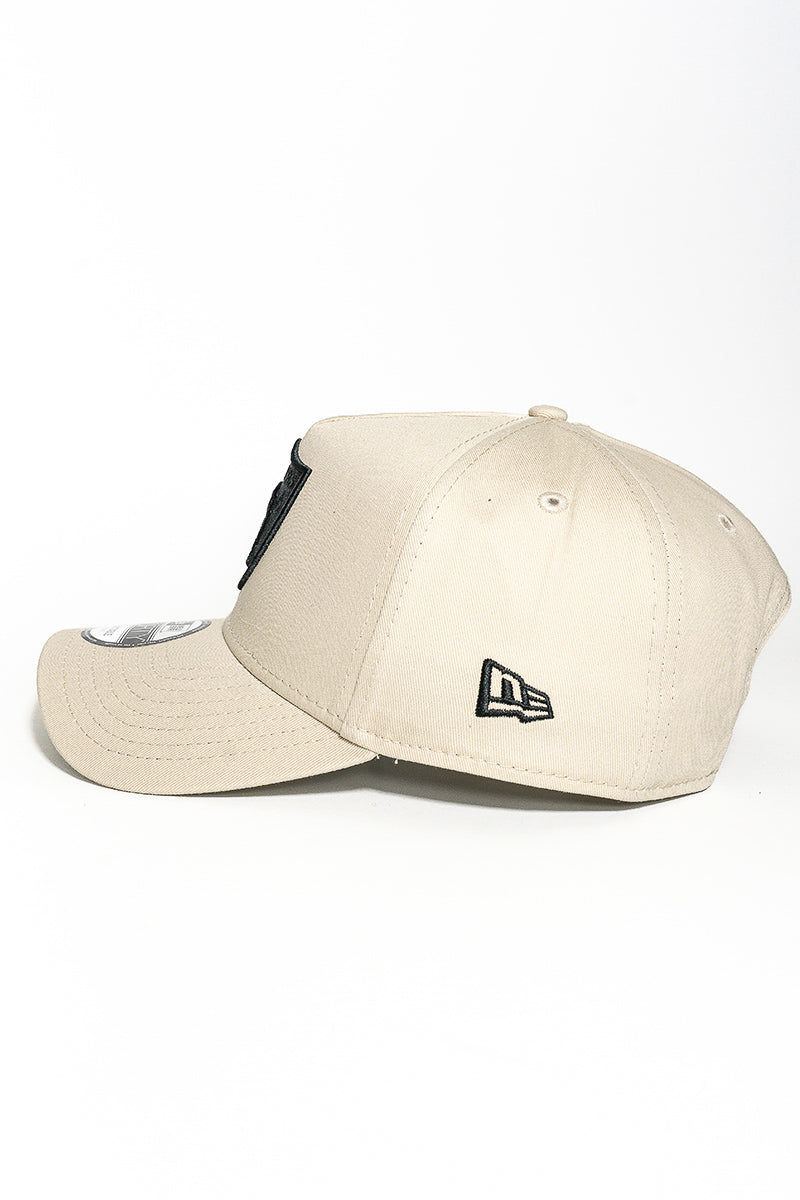 LV Raiders 940 A-Frame Stone Black Cap - Mens