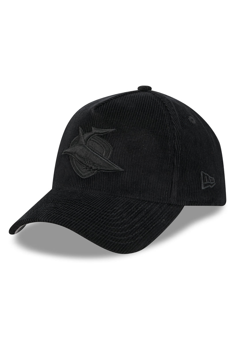 Cronulla Sharks 940 A-Frame Tonal Cord Cap - Mens