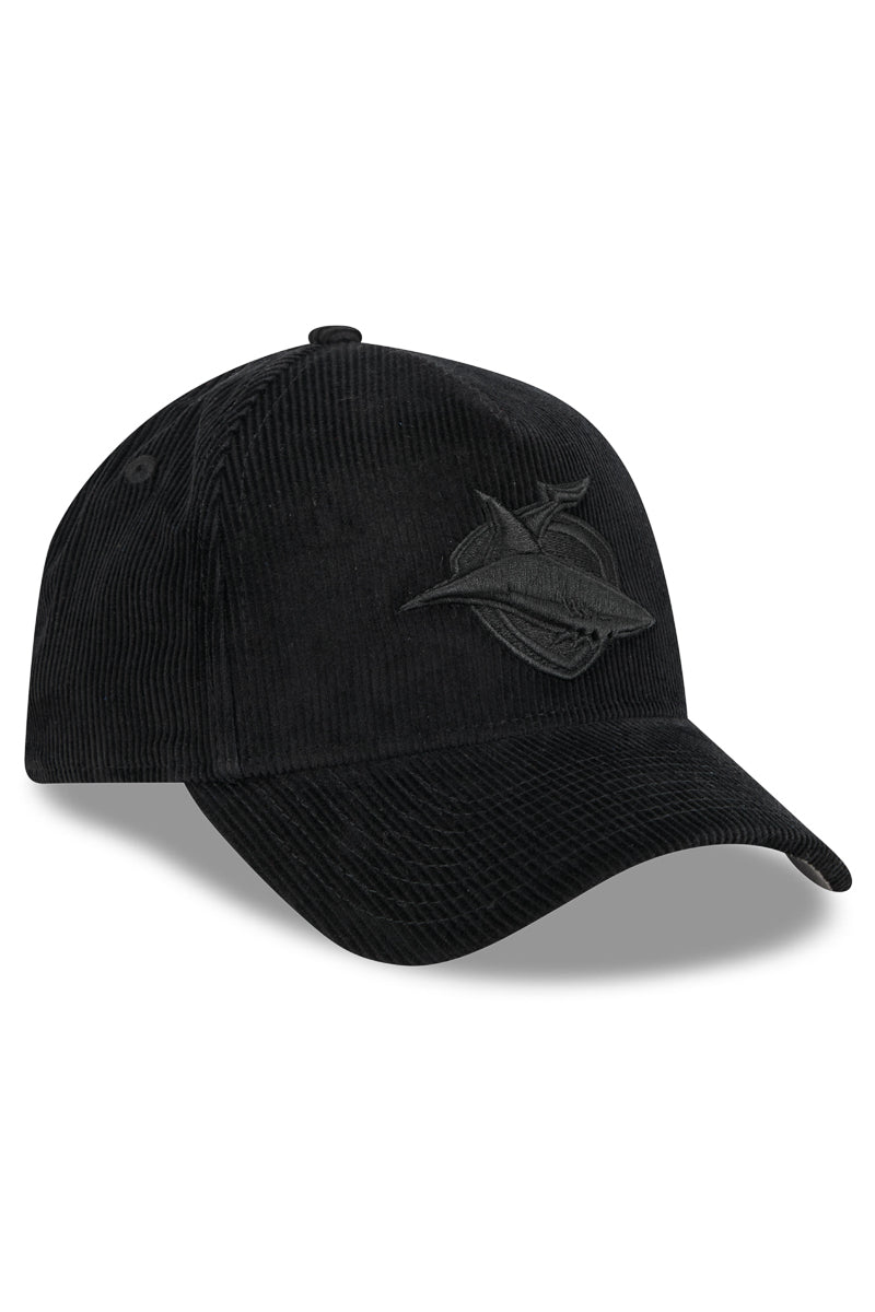 Cronulla Sharks 940 A-Frame Tonal Cord Cap - Mens