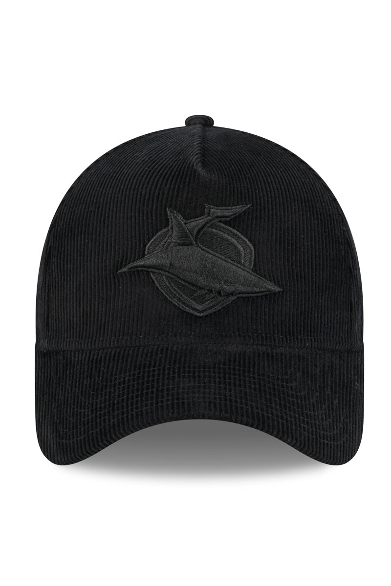 Cronulla Sharks 940 A-Frame Tonal Cord Cap - Mens