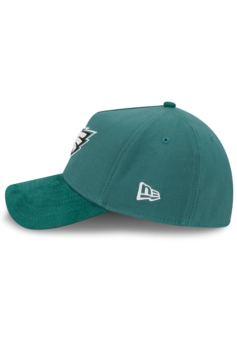 Philadelphia Eagles Suede 39Thirty A-Frame Fitted Cap - Mens