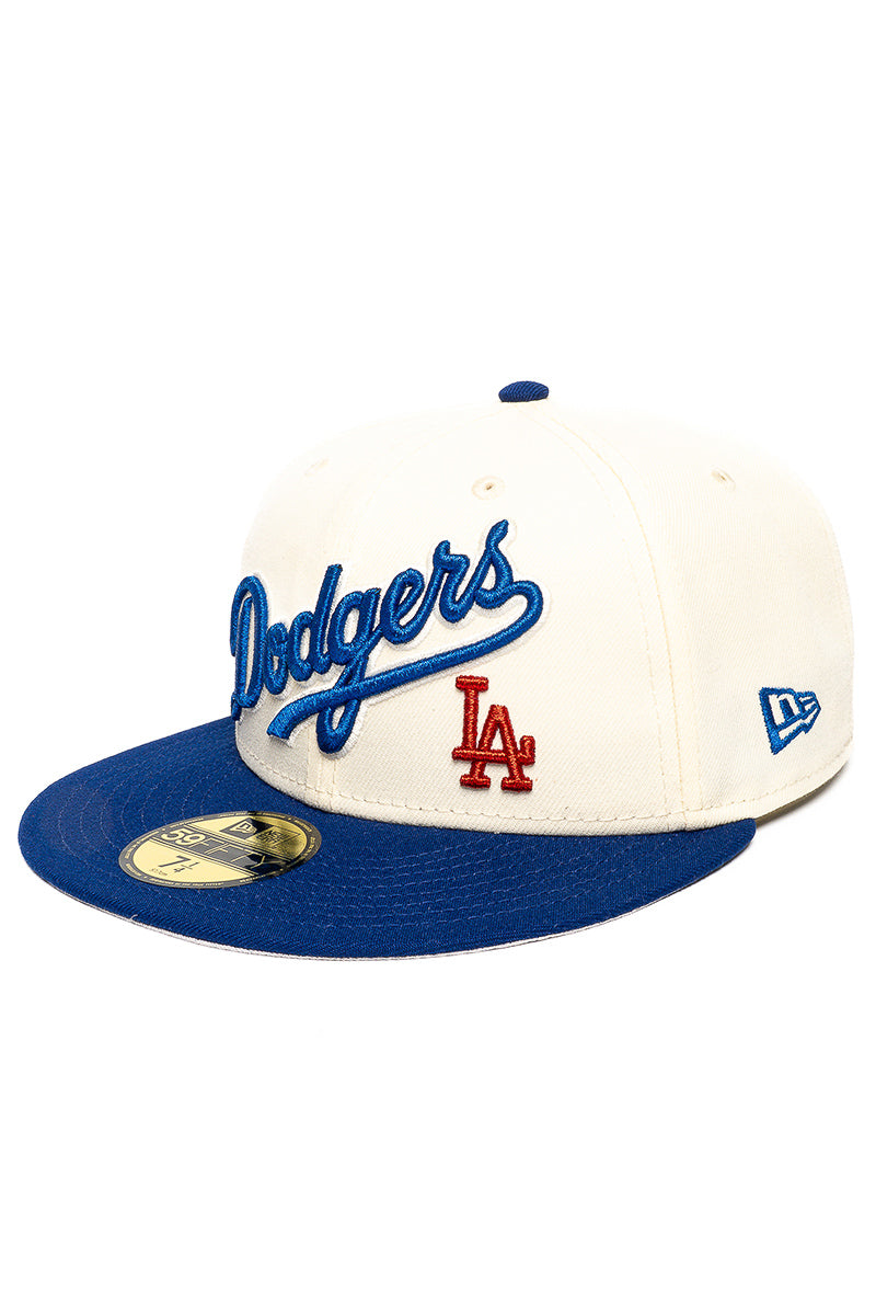 5950 LA Dodgers Chrome Cap