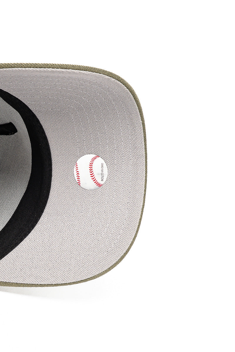 9Forty Chicago Bulls Olive Side Patch Cap - Men's