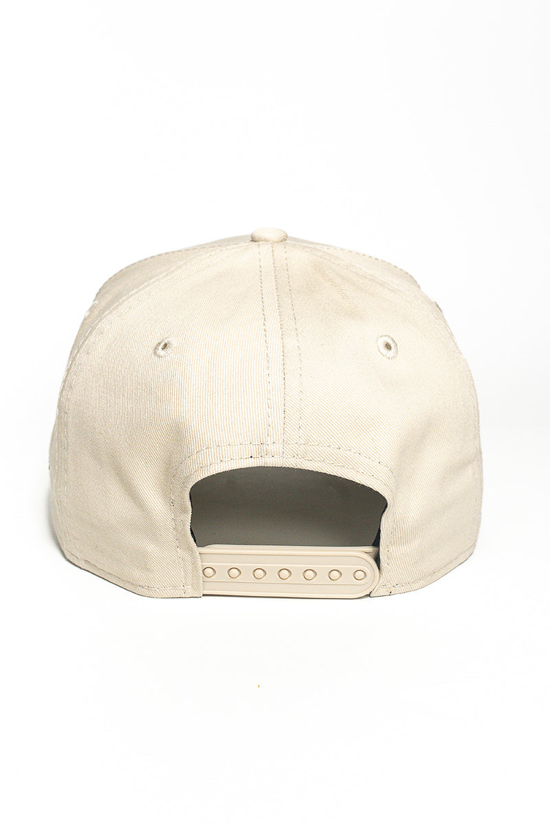 Chicago Bulls 940 A-Frame Stone Black Cap - Mens