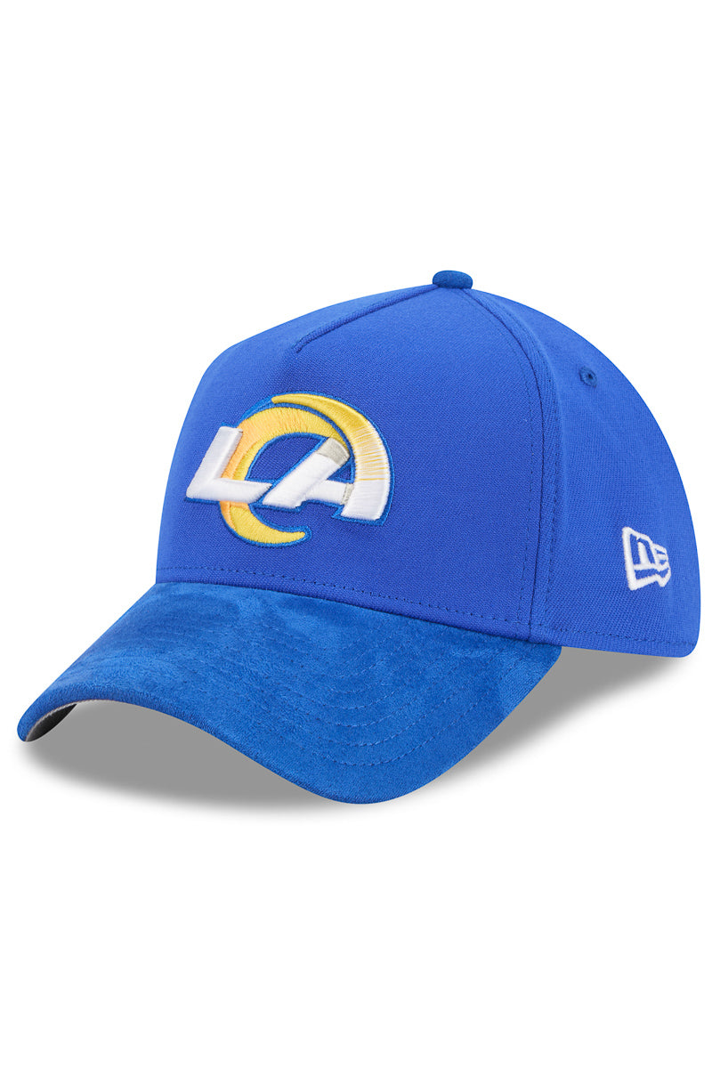 LA Rams Suede 39Thirty A-Frame Fitted Cap - Mens