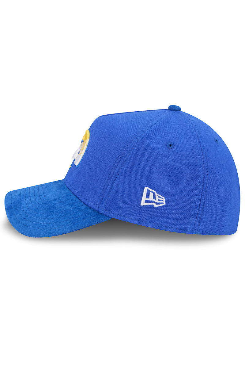 LA Rams Suede 39Thirty A-Frame Fitted Cap - Mens