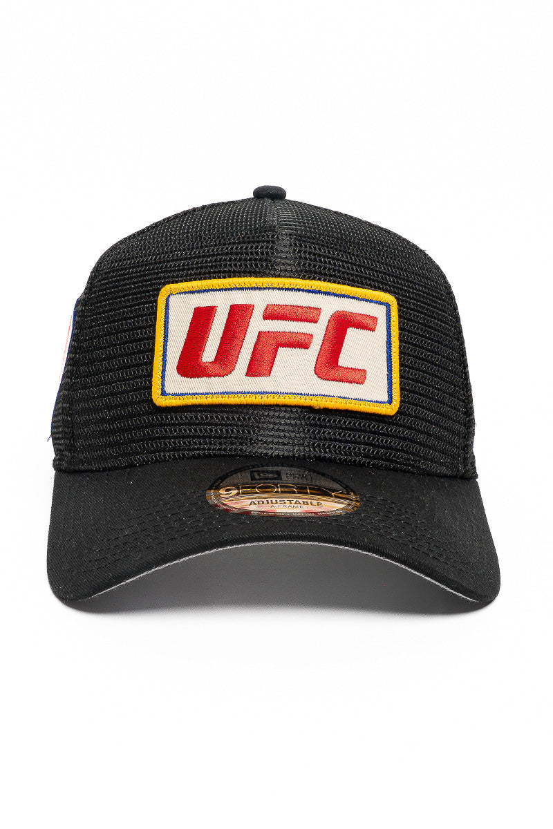 9Forty Trucker UFC Black Cap - Mens