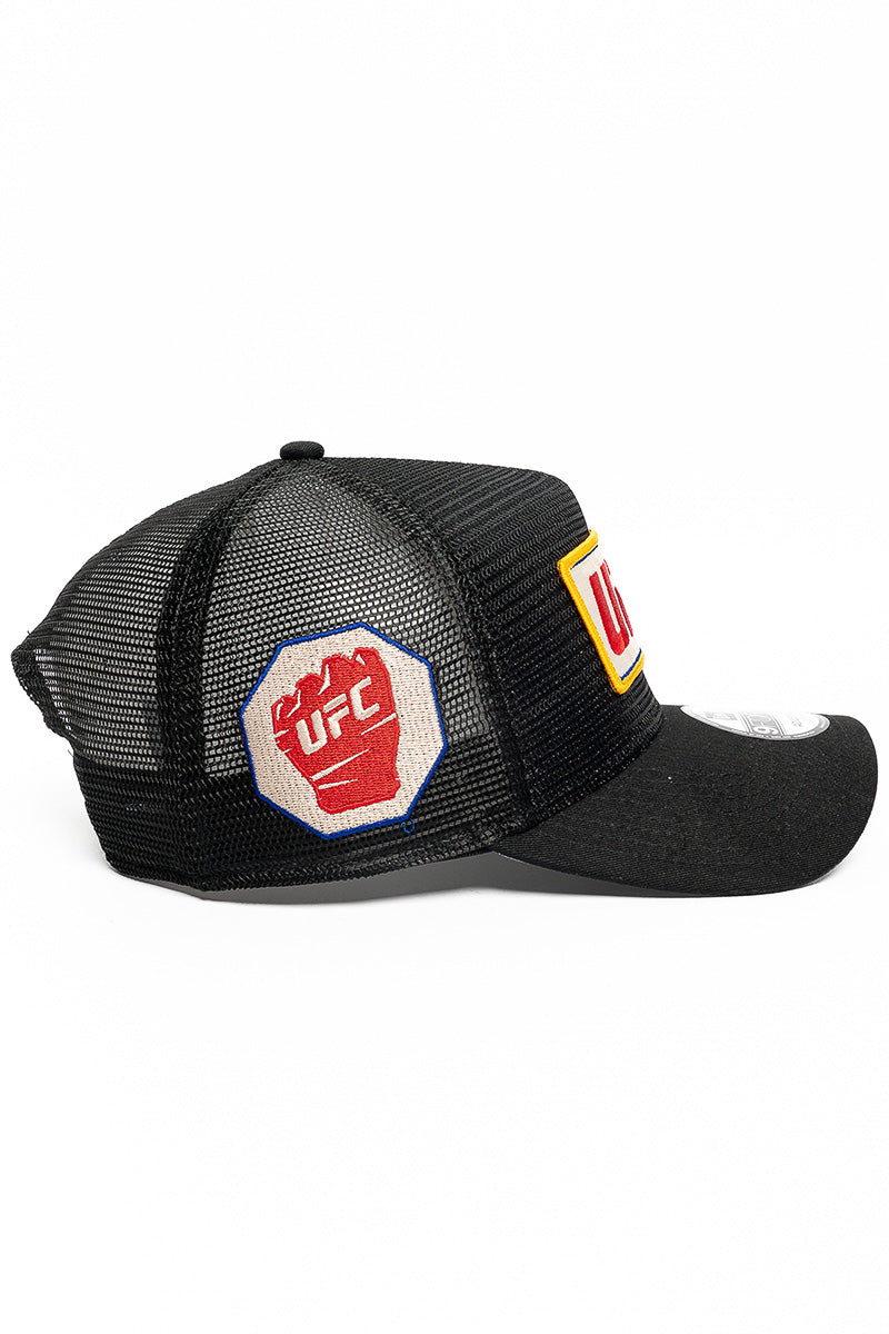 9Forty Trucker UFC Black Cap - Womens
