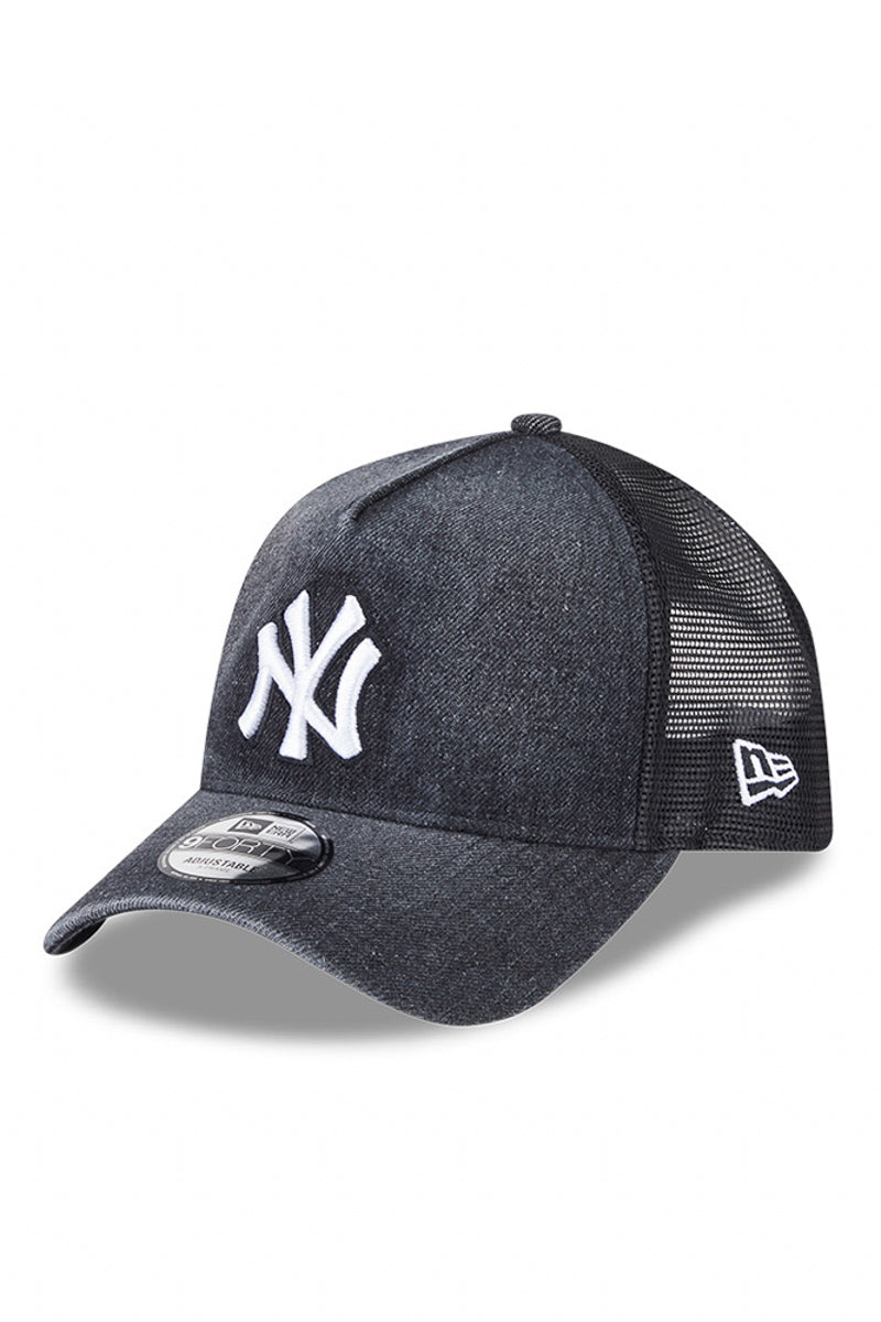 NY YANKEES 940AF TRUCKER WASHED DENIM - Mens