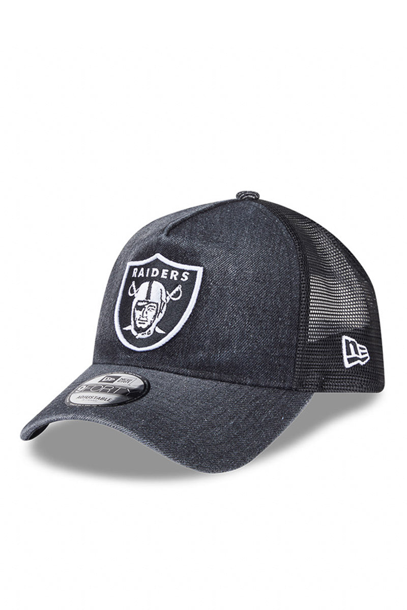 LAS VEGAS RAIDERS 940AF TRUCKER WASHED DENIM - Mens